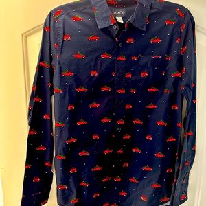 The children’s Place holiday button-down shirt